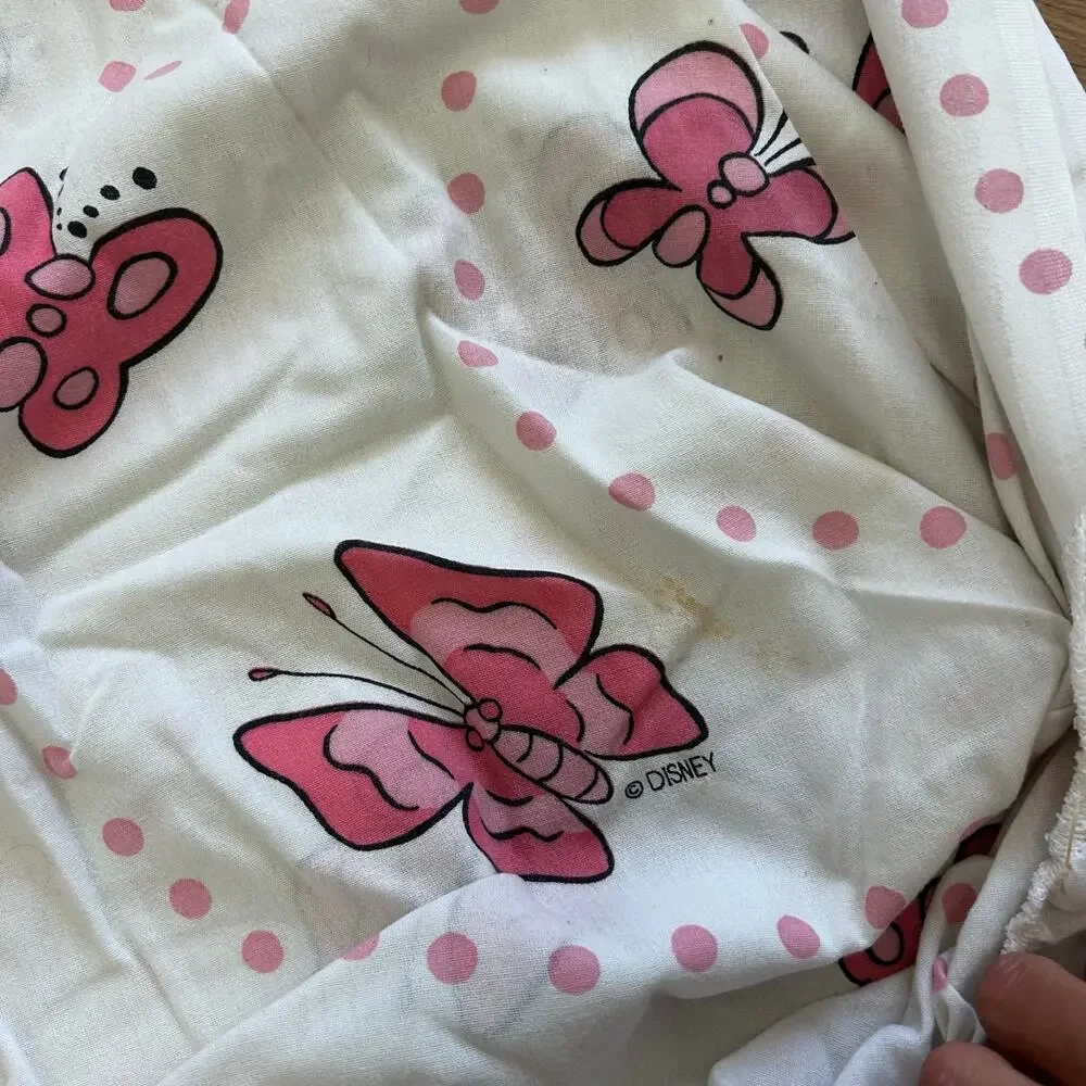Vintage Disney Minnie Mouse Sheet Twin Set & Pillowcases